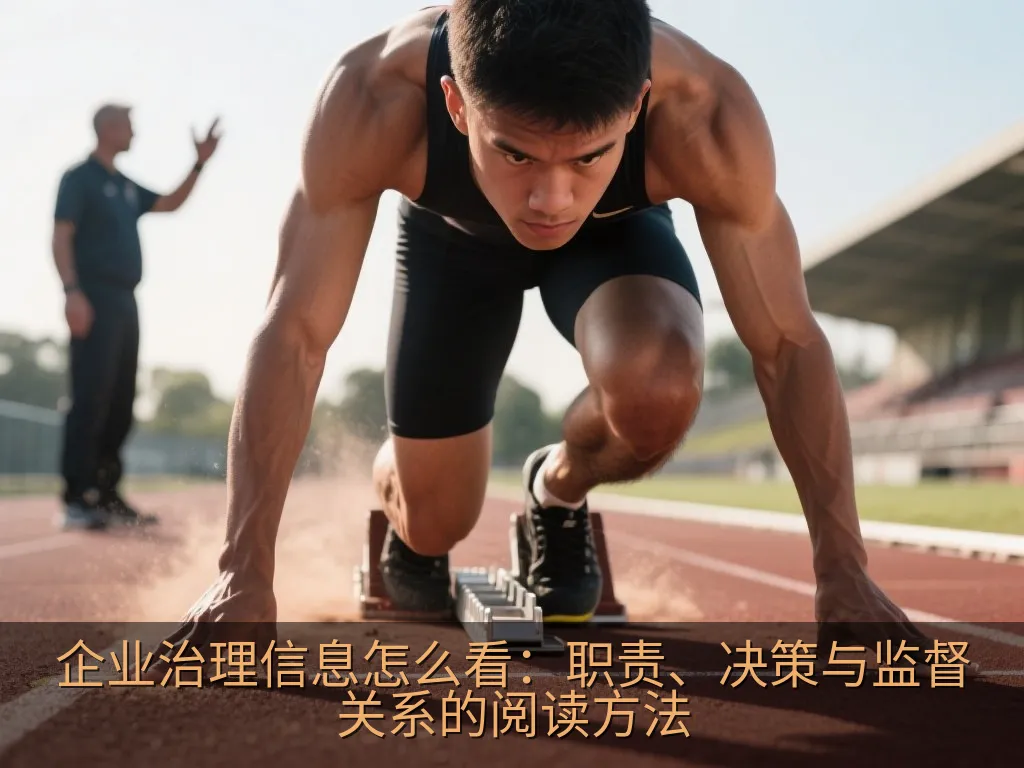 企业治理信息怎么看：职责、决策与监督关系的阅读方法