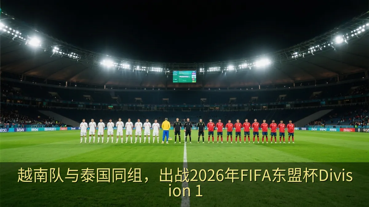 越南队与泰国同组，出战2026年FIFA东盟杯Division 1